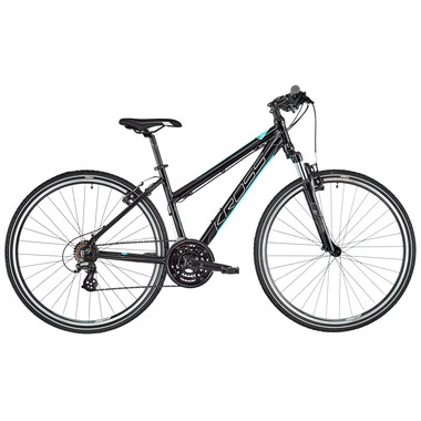 Bicicleta todocamino KROSS EVADO 2.0 TRAPEZ Mujer Gris/Amarillo 2020 0